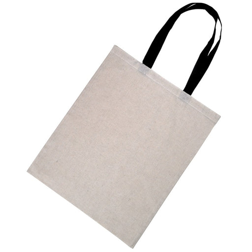Tote bag à anses noires 10x380mm H450mm-100Pcs