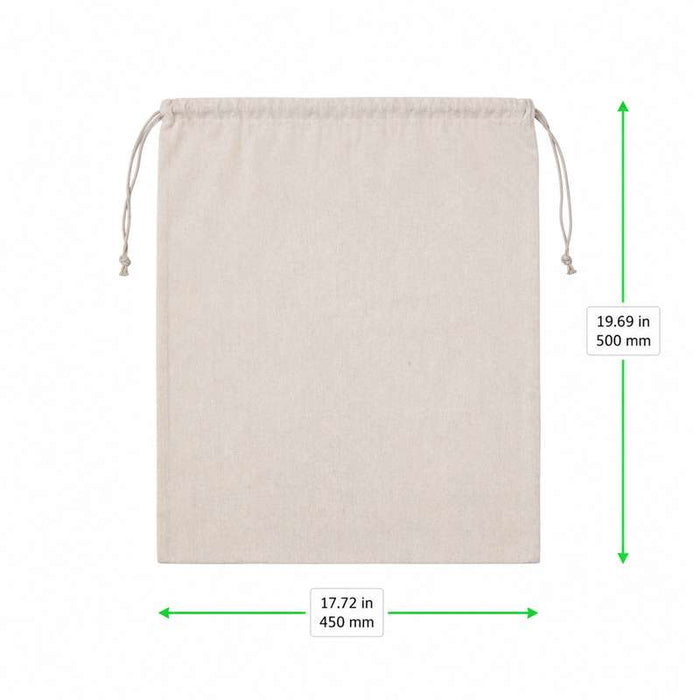 Sac en coton multiusage 10x450mm H500mm-50Pcs