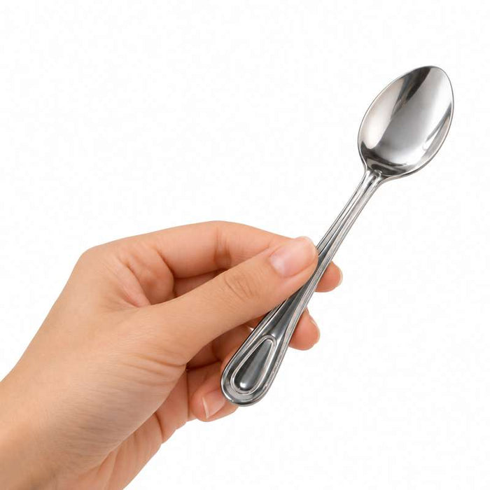 NOXCUT Cuillère à café inox  128x27mm H15mm-500Pcs
