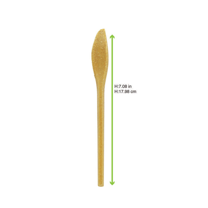 WOODARY Couteau réutilisable en bois composite-1000Pcs