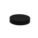Couvercle plat noir en plastique PP, à visser  H16mm-80Pcs
