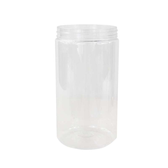 Bocal Bokotwist en plastique PET réutilisable  H167mm 1000ml - 80Pcs