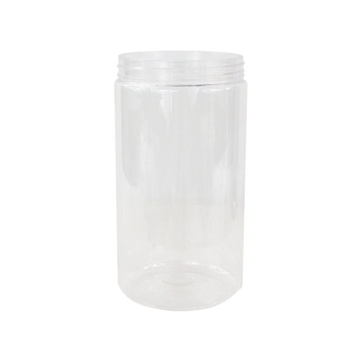 Bocal Bokotwist en plastique PET réutilisable  H167mm 1000ml - 80Pcs