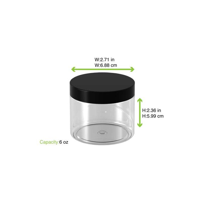 Bocal "Bokotwist" réutilisable en PET Ø69mm H60mm 180ml - 225Pcs