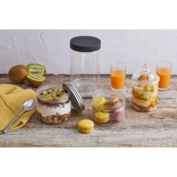 Bocal Bokotwist en plastique PET réutilisable  H79mm 250ml-225Pcs