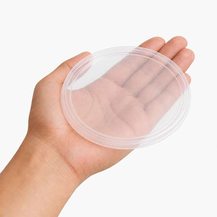 Couvercle transparent en PP injecté pour pot "Deli" Ø100mm - 500Pcs