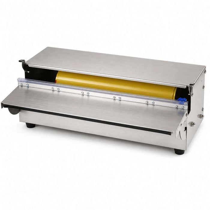 Dévidoir inox pour film, aluminium et papier cuisson 500x280mm H150mm - 1Pcs