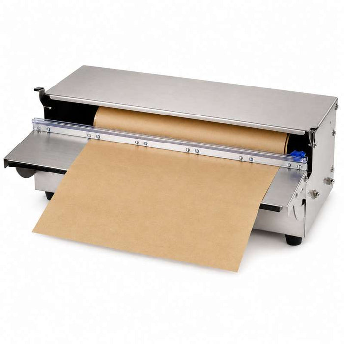 Dévidoir inox pour film, aluminium et papier cuisson 500x280mm H150mm - 1Pcs