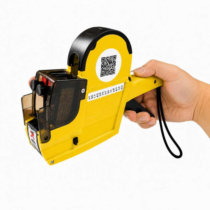 Étiqueteuse à pince 2 lignes de 12 caractères 250x45mm H163mm - 1Pcs
