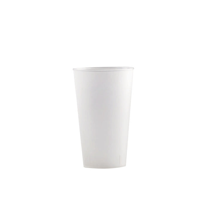 Gobelet plastique PP réemployable "Festival"   H118mm 330ml - 240Pcs