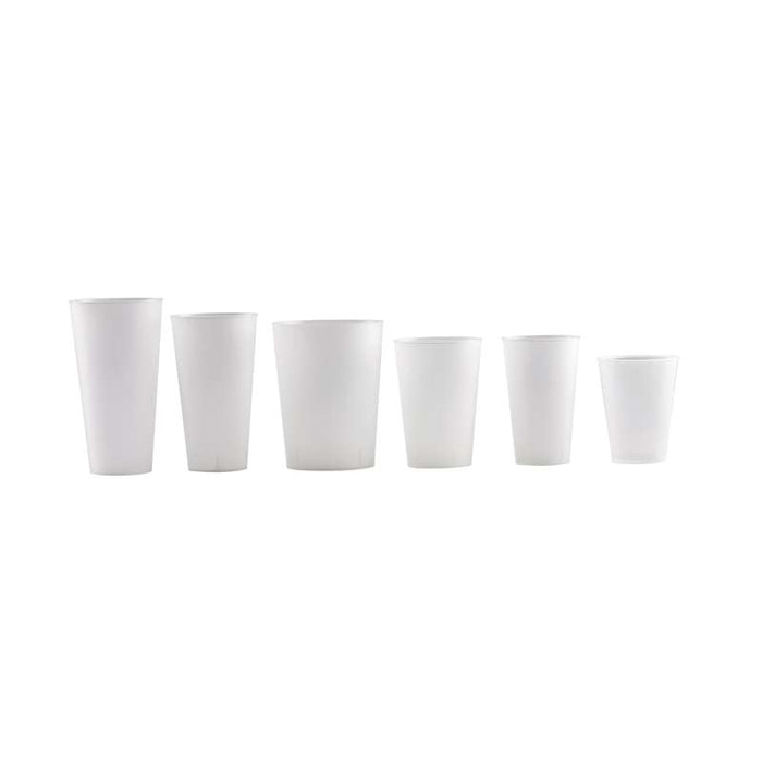 Gobelet plastique PP réemployable "Festival"   H118mm 430ml - 340Pcs