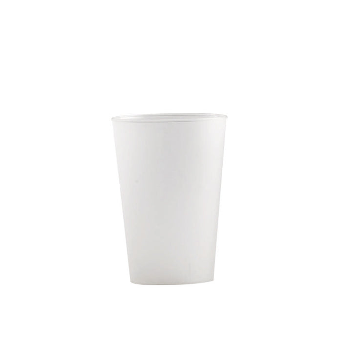 Gobelet plastique PP réemployable "Festival"   H118mm 430ml - 340Pcs