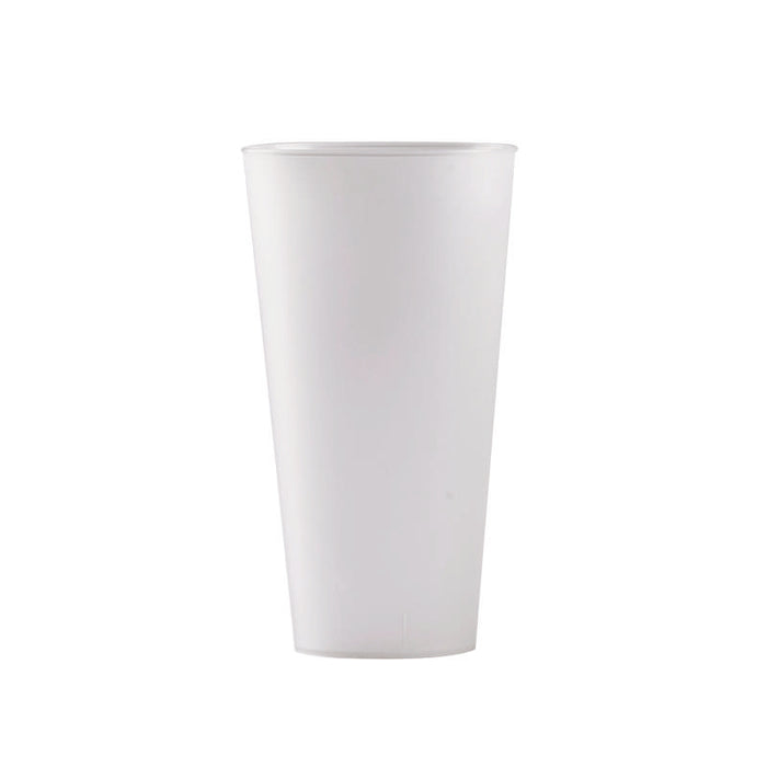 Gobelet plastique PP réemployable "Festival"   H161mm 620ml - 238Pcs