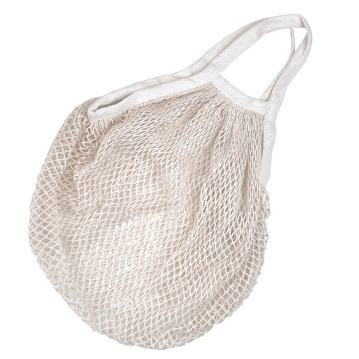 Filet de courses en coton naturel avec anses 10x400mm H400mm-24Pcs