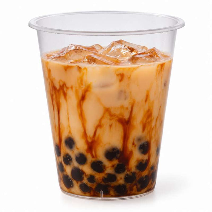 Gobelet transparent en PP injecté pour bubble tea H99mm 360ml - 500Pcs
