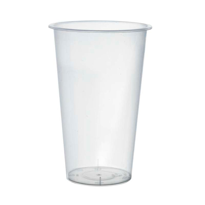 Gobelet Bubble tea transparent en PP injecté H135mm 500ml - 500Pcs