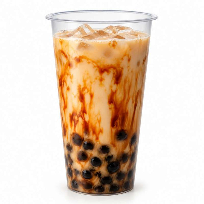 Gobelet Bubble tea transparent en PP injecté H135mm 500ml - 500Pcs