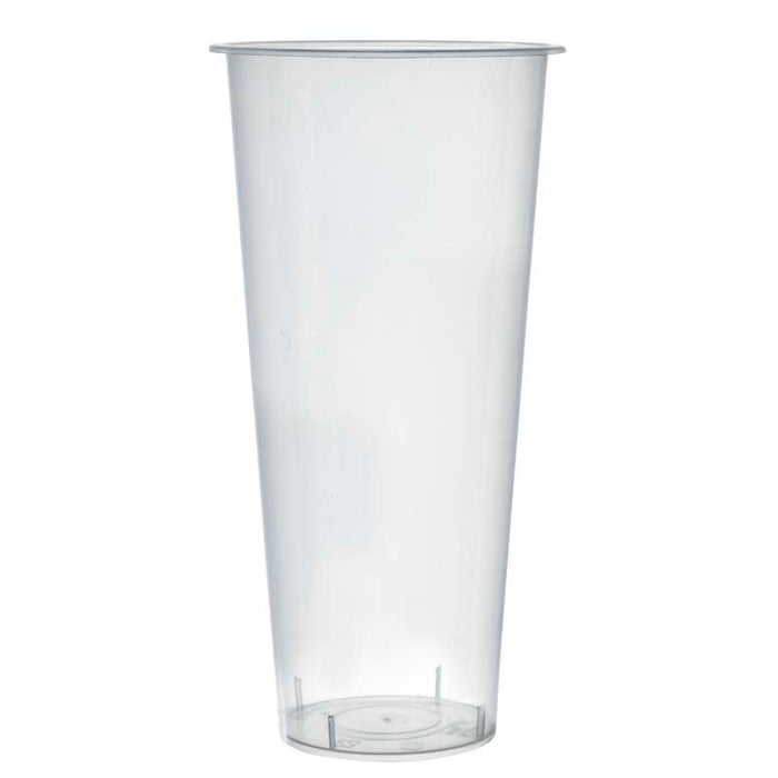 Gobelet bubble tea transparent en PP injecté H178mm 650ml - 500Pcs