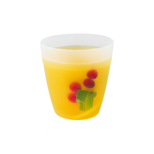 Verre Cupoly en platique PP, empilable  H75mm 256ml - 36Pcs