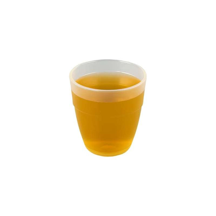 Verre Cupoly en platique PP, empilable  H60mm 88ml - 72Pcs