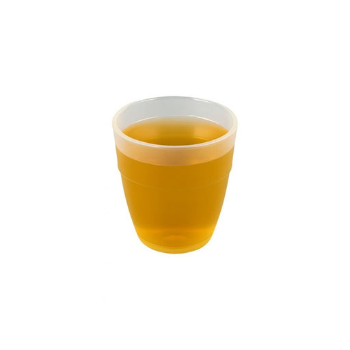 Verre Cupoly en platique PP, empilable  H60mm 88ml - 72Pcs