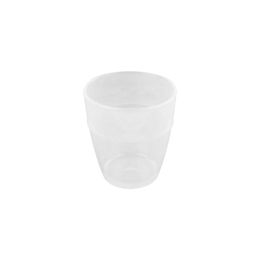 Verre Cupoly en platique PP, empilable  H60mm 88ml - 72Pcs