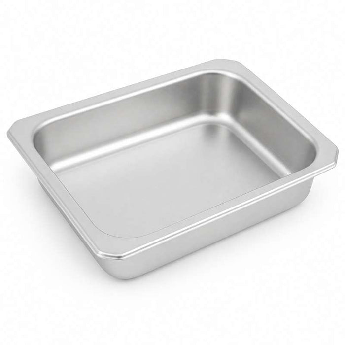 Bac gastronorme 1/8 scellable en inox 160x130mm H36mm - 48Pcs