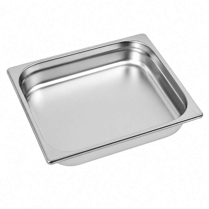 Bac gastronorme 1/2 en inox 325x265mm H40mm - 12Pcs