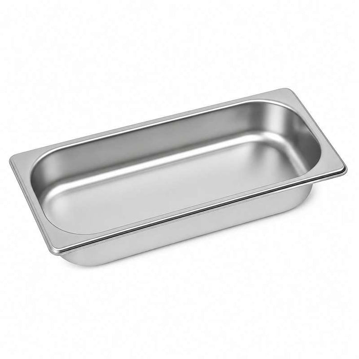 Bac gastronorme 1/3 en inox 325x176mm H40mm - 18Pcs