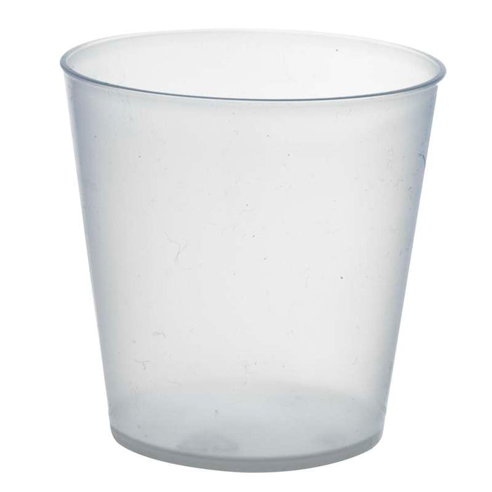 Verre Cupoly en plastique PP réemployable   H85mm 300ml - 18Pcs