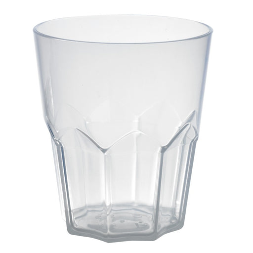 Verre à facette Cupoly en plastique PP  H99mm 500ml - 12Pcs