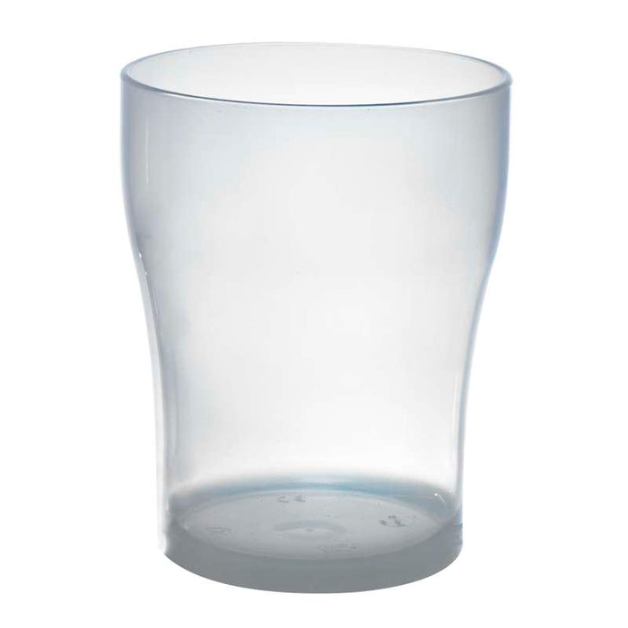 Verre à bière Cupoly, 1/2 pinte en plastique PP   H103mm 380ml - 12Pcs