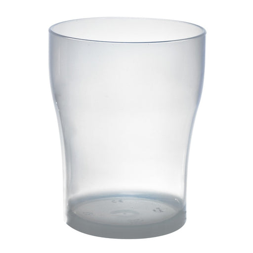 Verre à bière Cupoly, 1/2 pinte en plastique PP   H103mm 380ml - 12Pcs