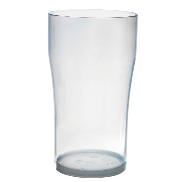 Verre à bière Cupoly en plastique PP (pinte)  H155mm 696ml - 6Pcs