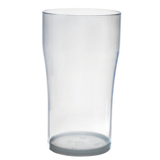 Verre à bière Cupoly en plastique PP (pinte)  H155mm 696ml - 6Pcs