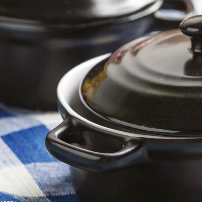 COCOTTE RONDE EN FONTE  H50mm 230ml-4Pcs