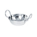 Plat inox Balti avec poignées    250ml-12Pcs