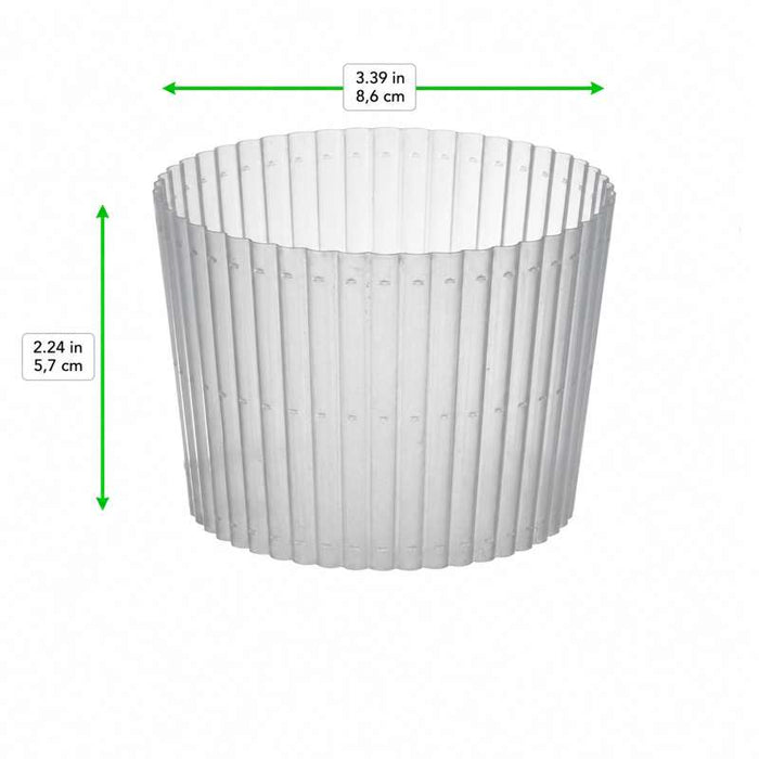 Manchon PP pour gobelet bubble tea H57mm - 1000Pcs