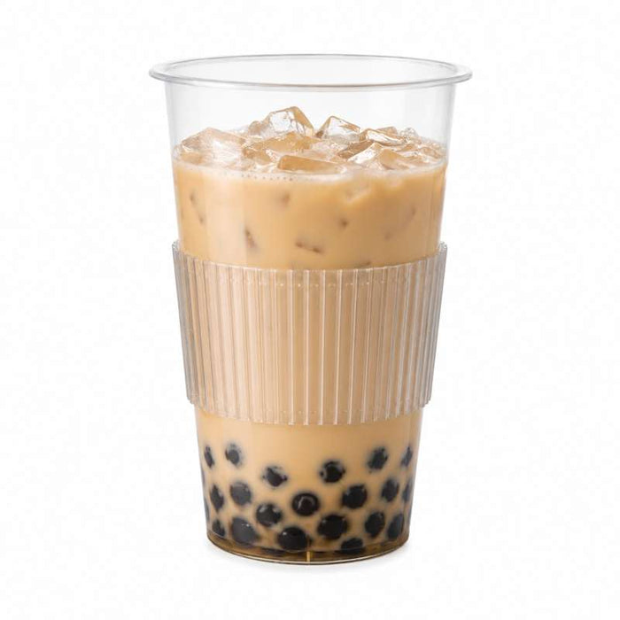 Manchon PP pour gobelet bubble tea H57mm - 1000Pcs
