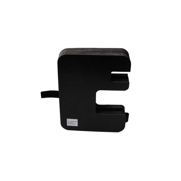 Présentoir pliable noir à plateau acrylique Ø300mm H200mm - 6Pcs