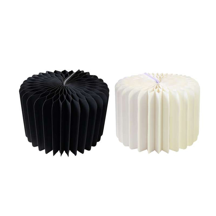 Presentoir blanc pliable avec plateau en acrylique  H200mm-6Pcs