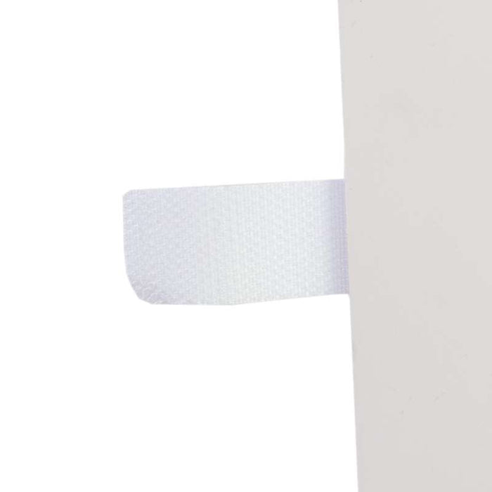 Présentoir tour lumineuse pliable blanche à plateau acrylique Ø500mm H1000mm - 2Pcs