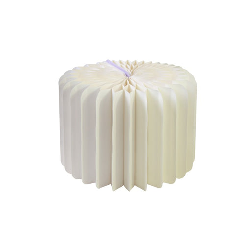 Presentoir blanc pliable avec plateau en acrylique  H200mm-6Pcs