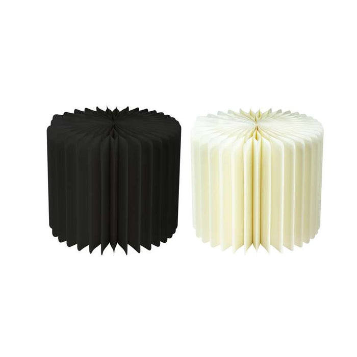 Presentoir blanc pliable avec plateau en acrylique  H400mm-6Pcs