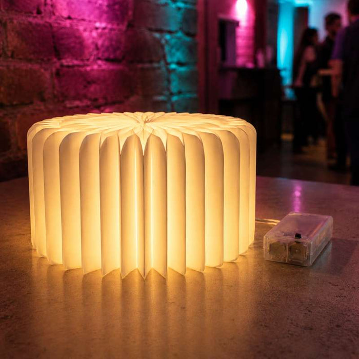 Ruban lumineux adhésif à piles Ø1000mm - 10Pcs