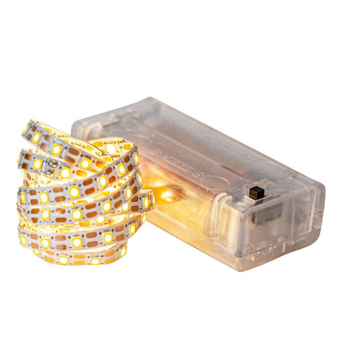 Ruban lumineux adhésif à piles Ø1000mm - 10Pcs