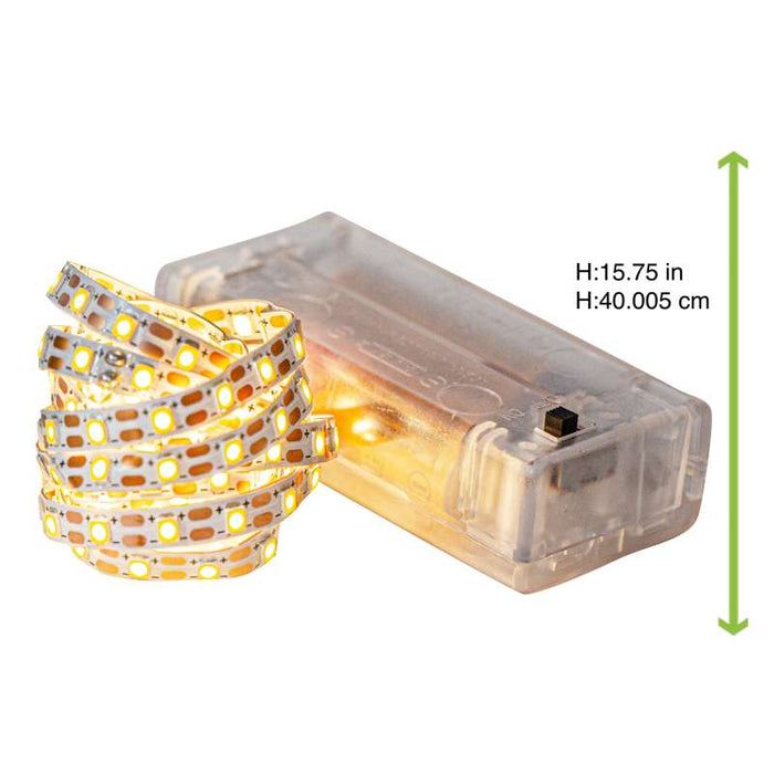 Bande Lumineuse Adhesive à piles-10Pcs