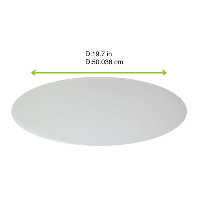 Plateau de présentation rond en acrylique transparent Ø300mm - 10Pcs
