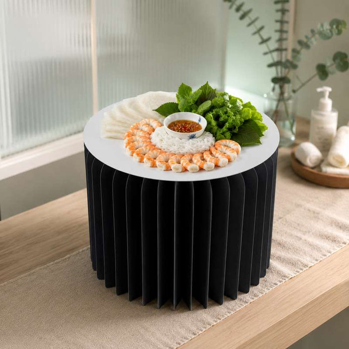 Plateau Rond en acrylique-10Pcs