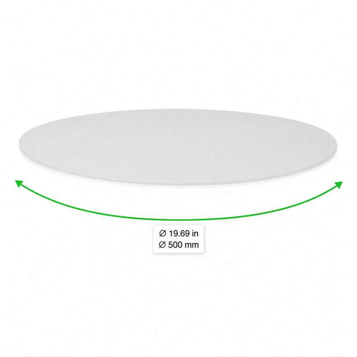 Plateau Rond en acrylique-10Pcs